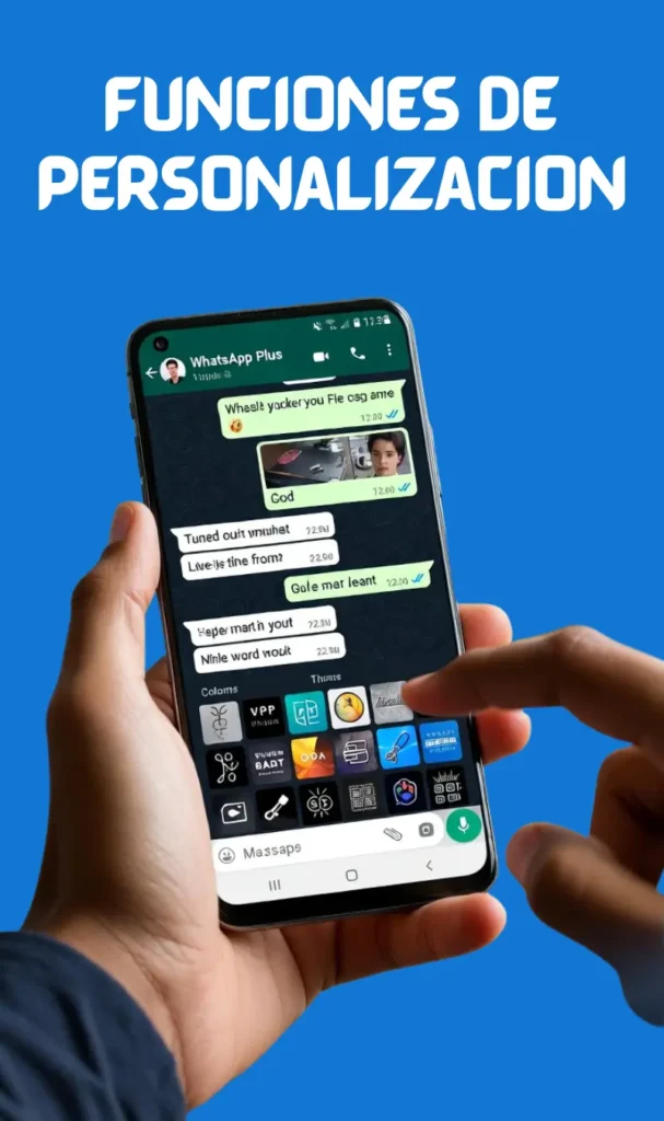 Funciones de personalización